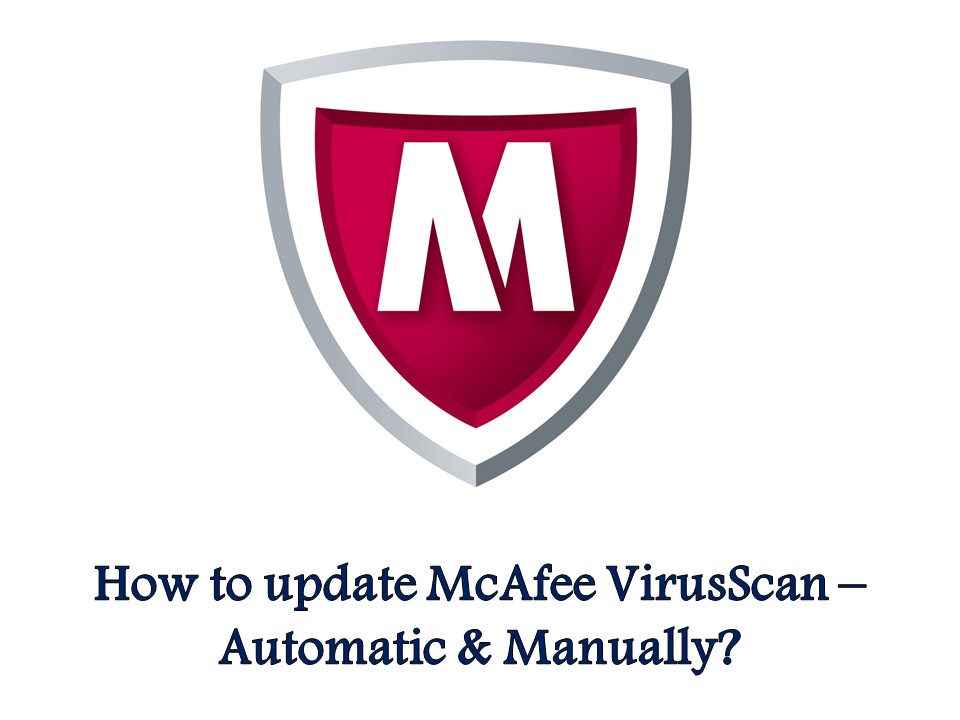 How to update McAfee VirusScan