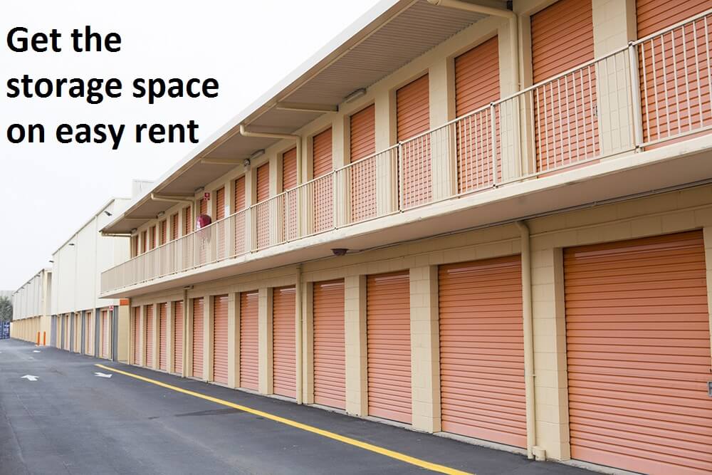 Get the storage space on easy rent