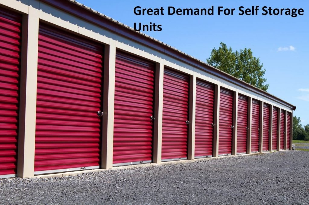 Great Demand For Self Storage Units